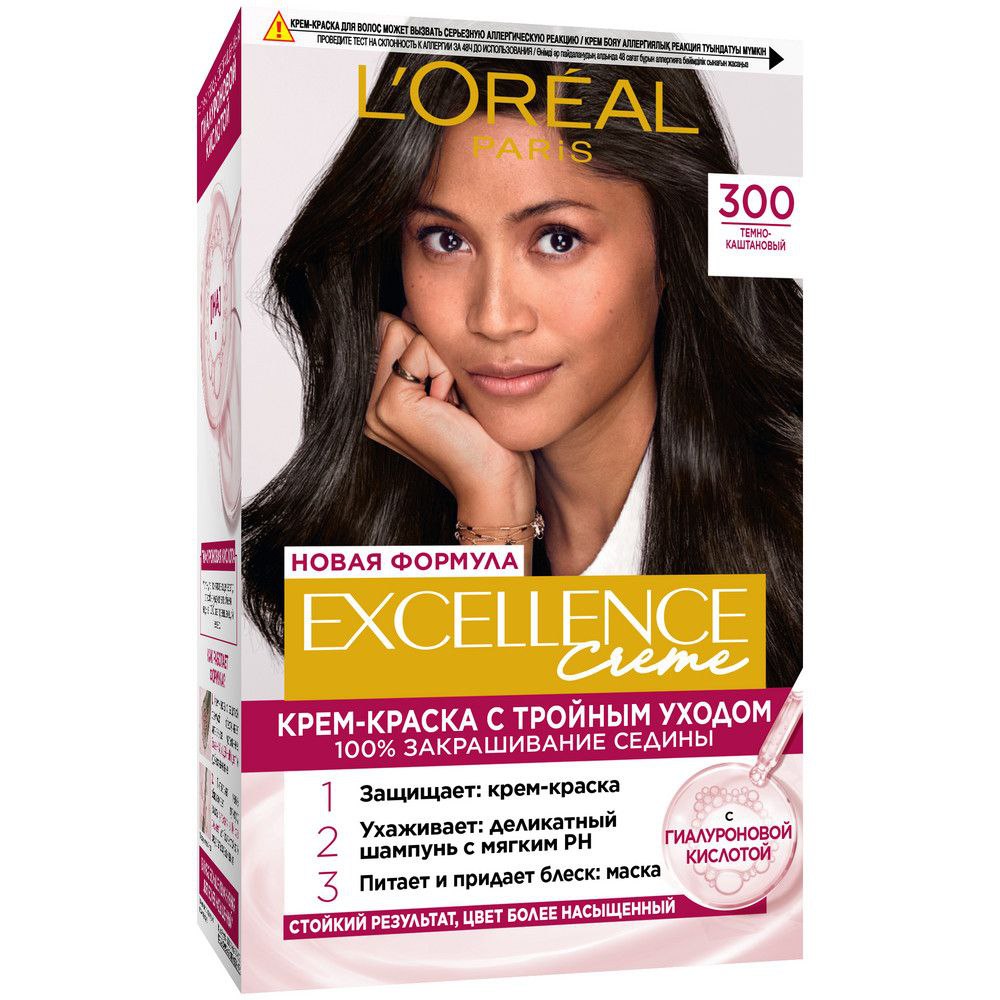 Hair dye "L'Oreal Paris Excellence Crème" № 300