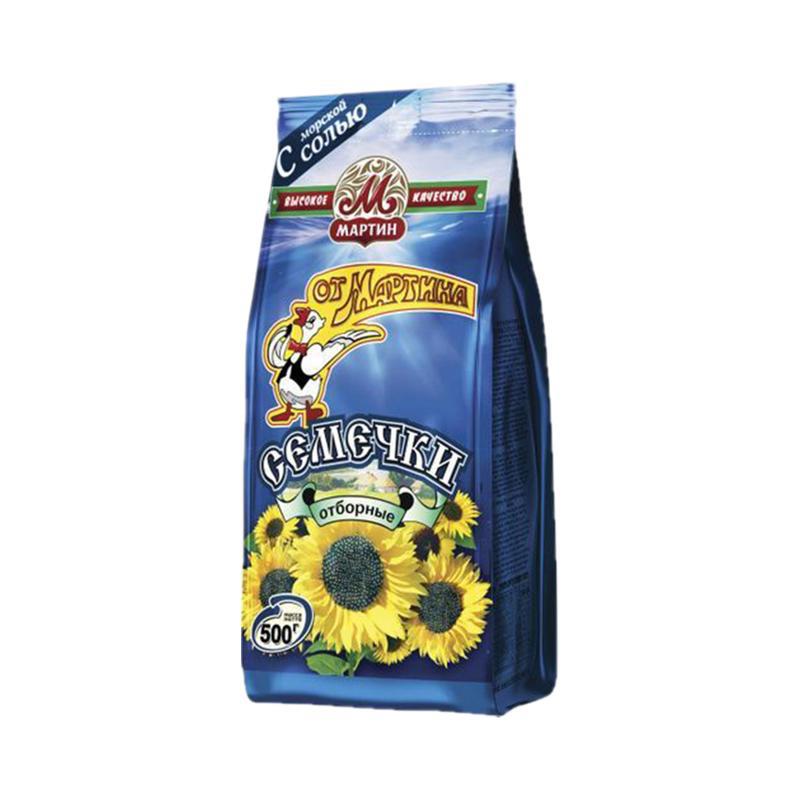 Արևածաղկի սերմ «Օտ Մարտինա» ընտիր, ծովի աղ 500գր