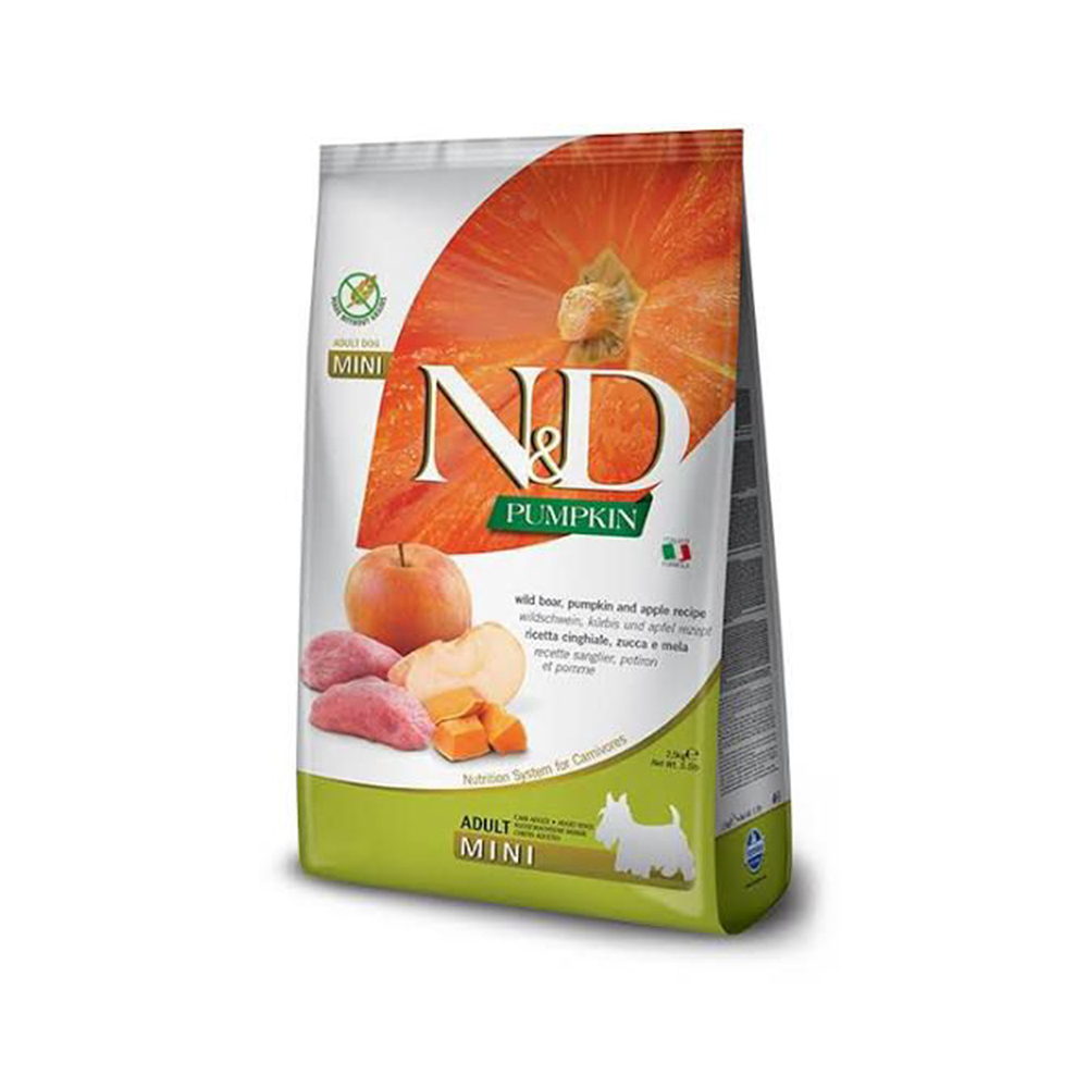 Dry Food For Dogs Farmina Mini Adult wild boar and apple 1kg