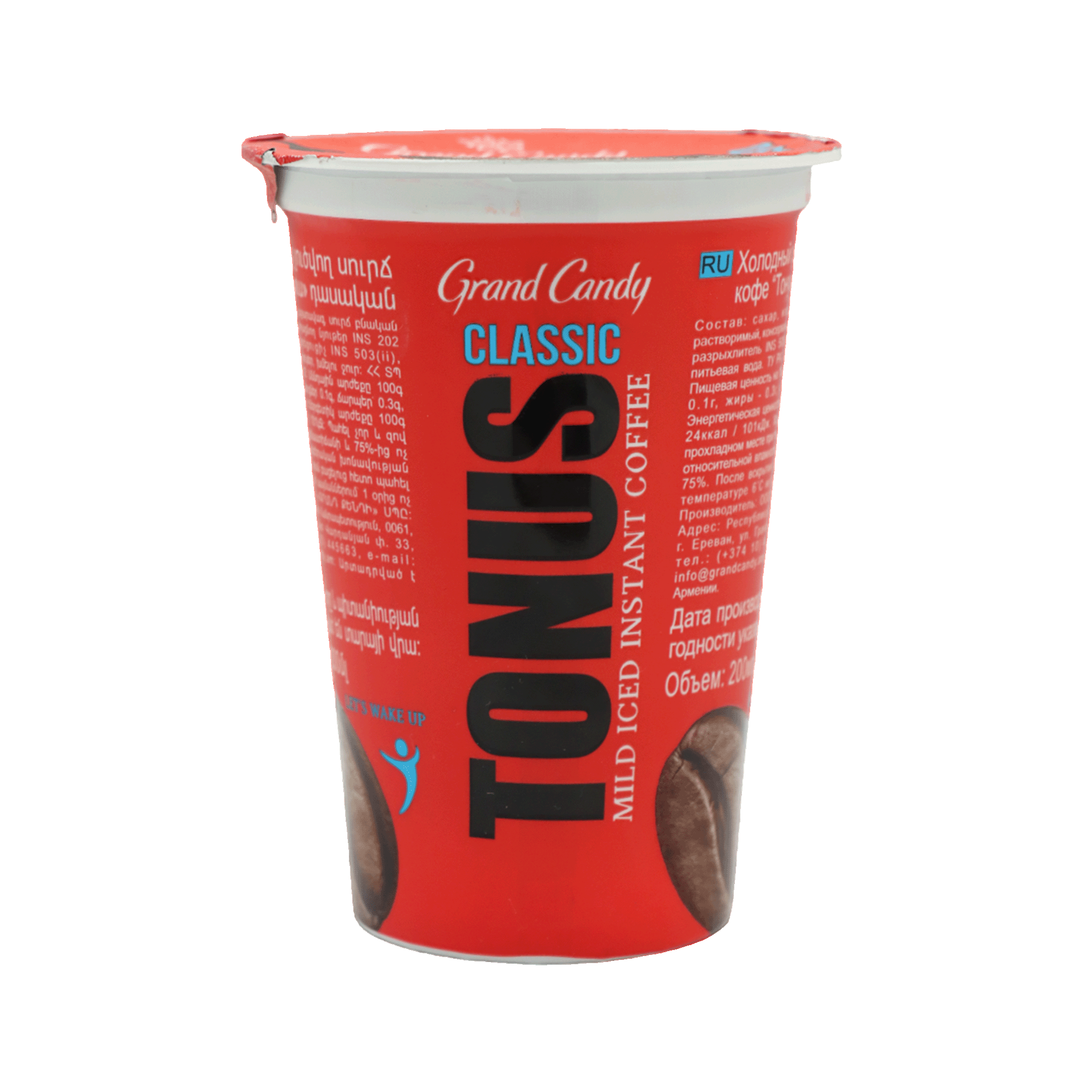 Iced coffee "Grand Candy" Tonus, classic 200ml