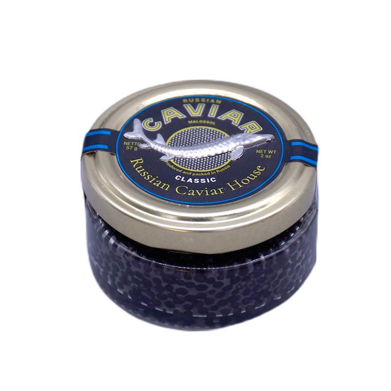 Sturgeon caviar "Russian Caviar House" black 57g