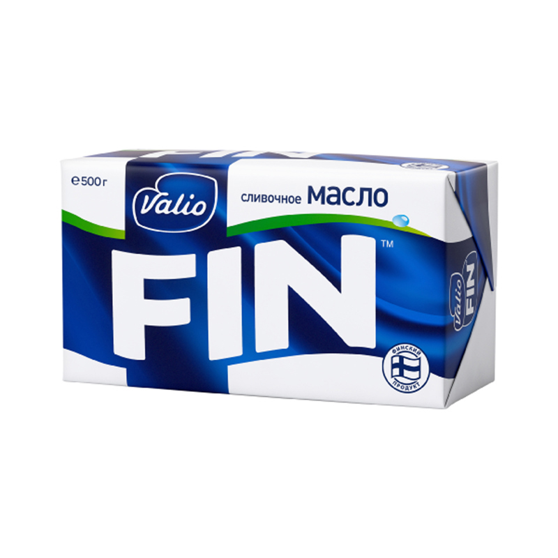 Կարագ սերուցքային "Valio Fin" 500գ, յուղայնությունը` 79%