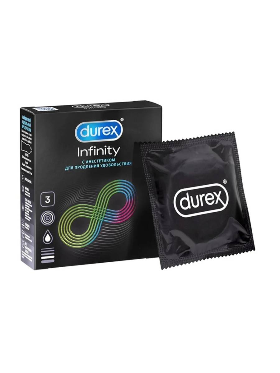 Condoms "Durex Infinity" 3pcs
