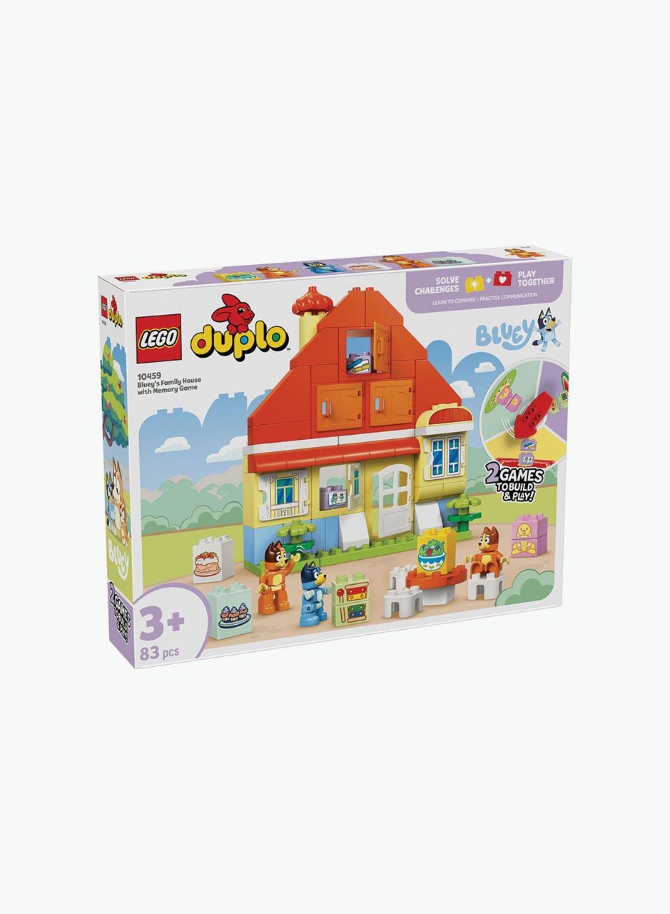 Lego Конструктор DUPLO "Семейный дом Блюи с игрой на развитие памяти"
