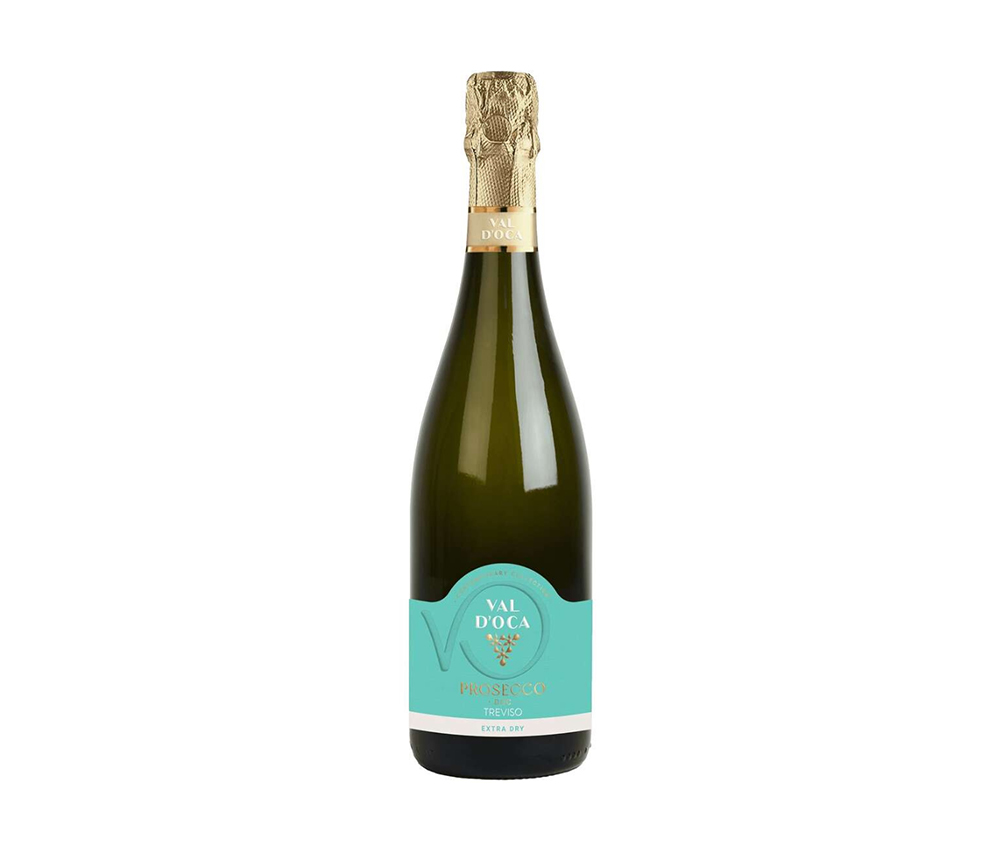 VAL D'OCA Treviso Prosecco Extra Dry, փրփրուն գինի 0.75լ