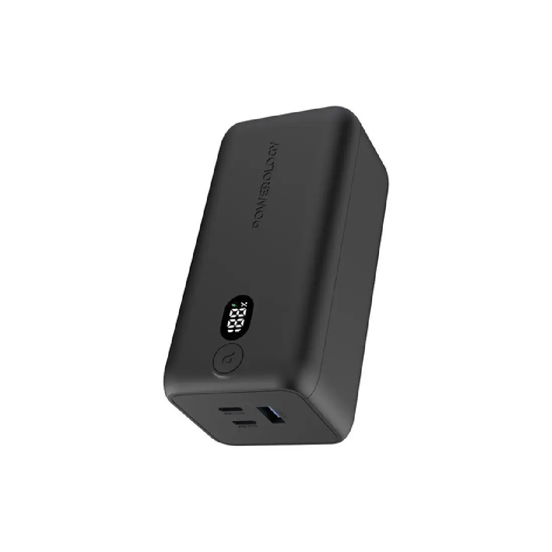 Արտաքին Մարտկոց Powerology Onyx 20000mAh Dual USB-C 65W PPBCHA19BK