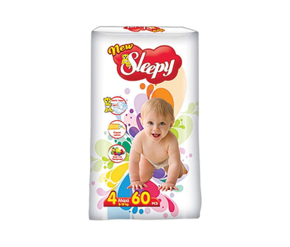 Երեխաների Տակդիր 4-րդ համար "SLEEPY" 60 հատ