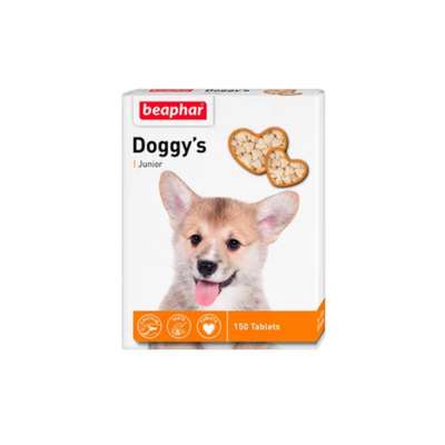 Beaphar Doggy's մանկական վիտամիններ լակոտների համար, 150 հատ
