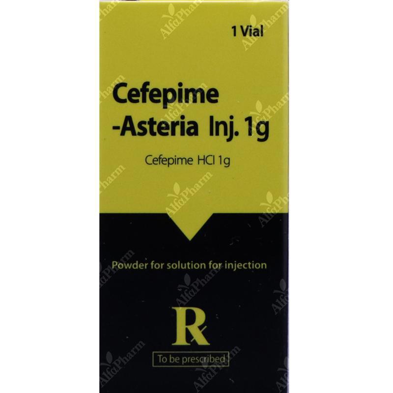 Cefepime-Asteria intravenously1g x 1