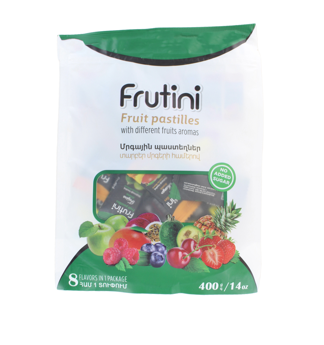 Fruit pastilles "Frutini" 400g
