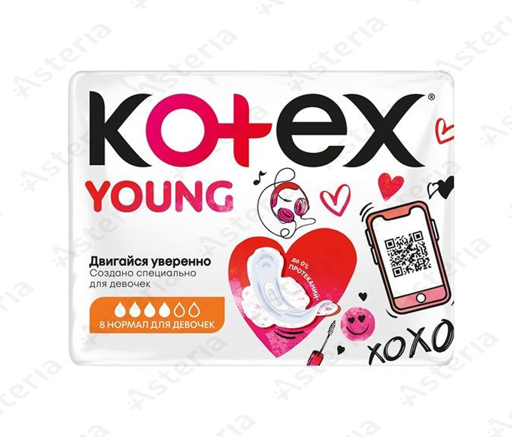 Kotex միջադիր Young Normal N8