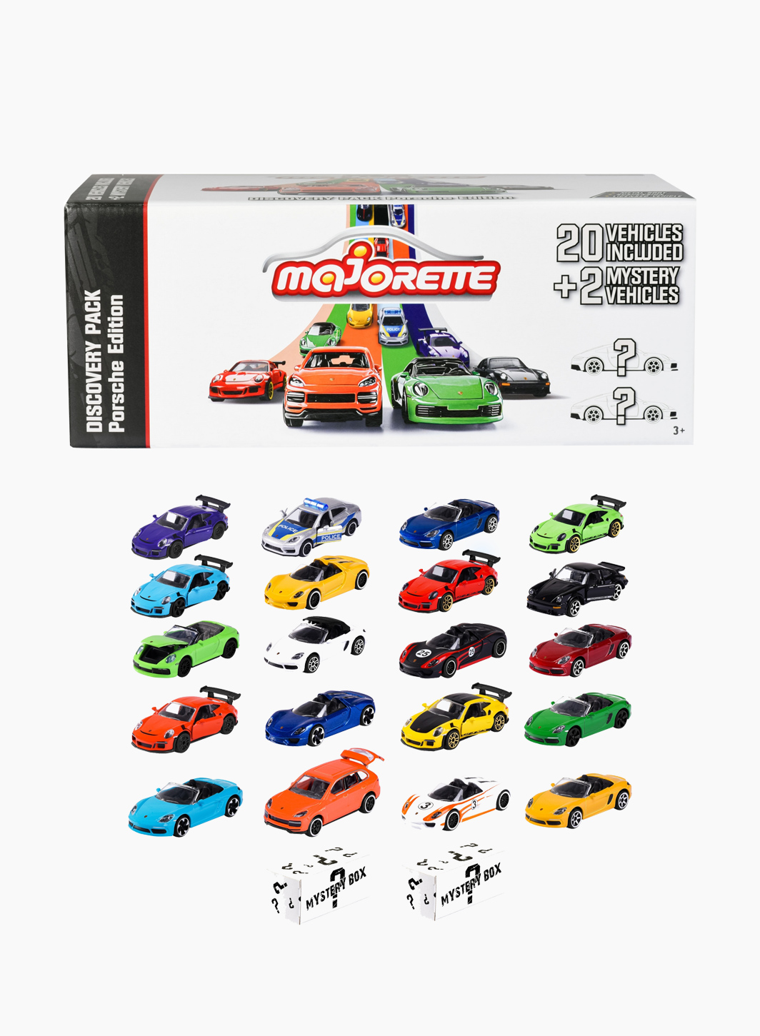 Majorette Машина-гараж Porsche 20+2