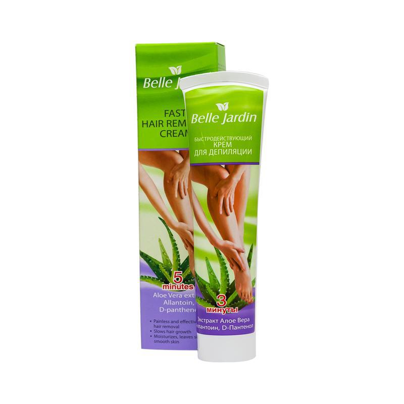 Depilatory cream "Belle Jardin" aloe vera 3min 75ml