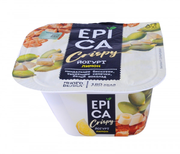 Epica Crispy Yogurt Lemon 140g