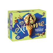 Carrefour Chocolate Pistachio Cones x6 426g