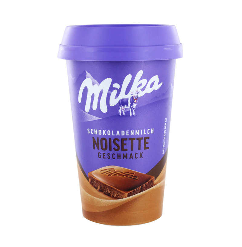 Chocolate drink with hazelnut flavor "Milka" 220ml

