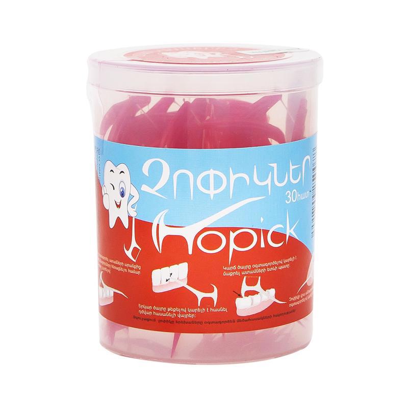 Зуб.палочки с нитью Chopick 30шт