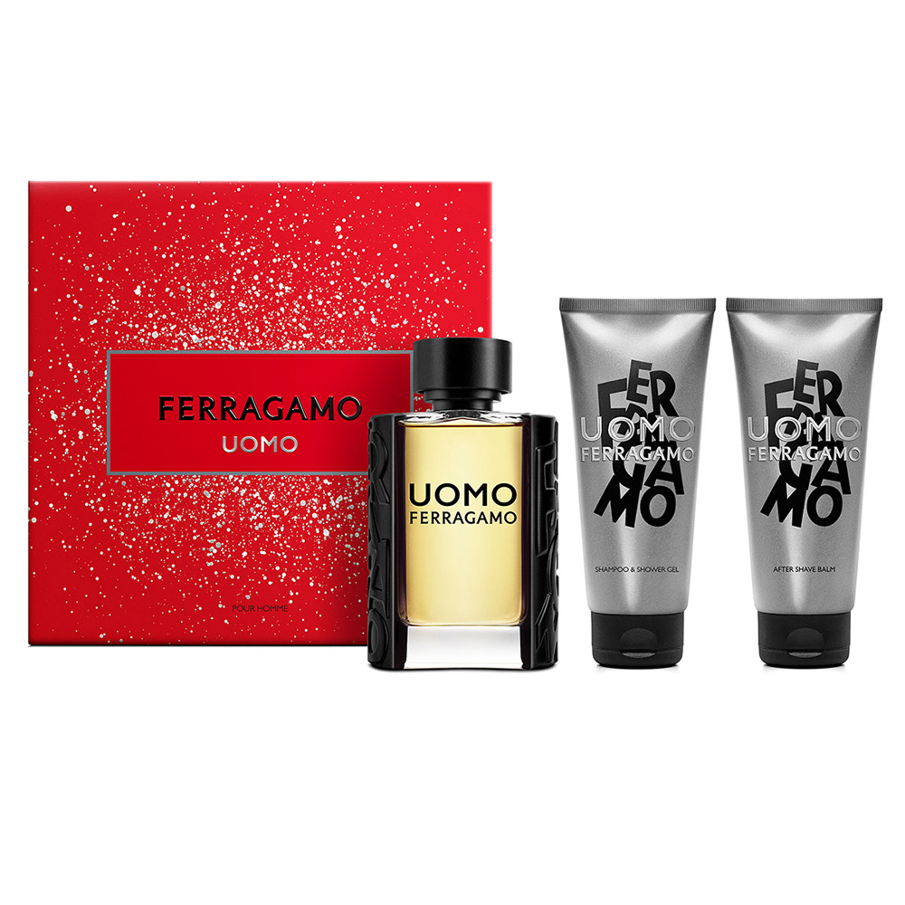 Ferragamo հավ-ծու Uomo edt 100ml+ssg100ml+as100ml