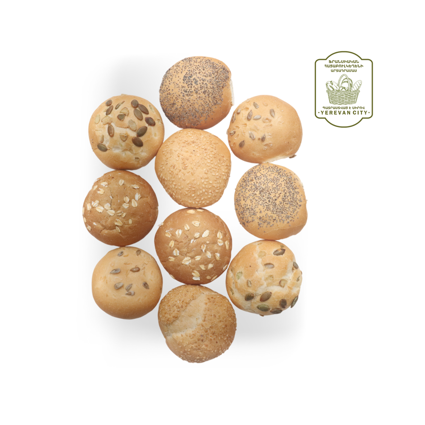 Հաց կոկտեյլ սերմերով 330գր