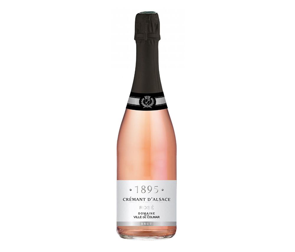 DOMAINE VITICOLE DE LA VILLE DE COLMAR Crémant D'Alsace Rosé, փրփրուն գինի 0.75լ