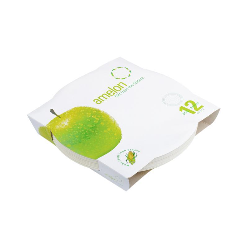 Disposable plates "Amelon" 20cm 12pcs 007812