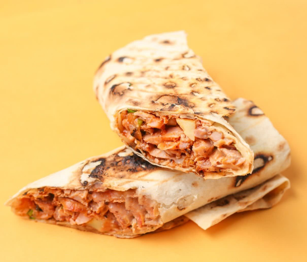Հավի շաուրմա (լավաշով)