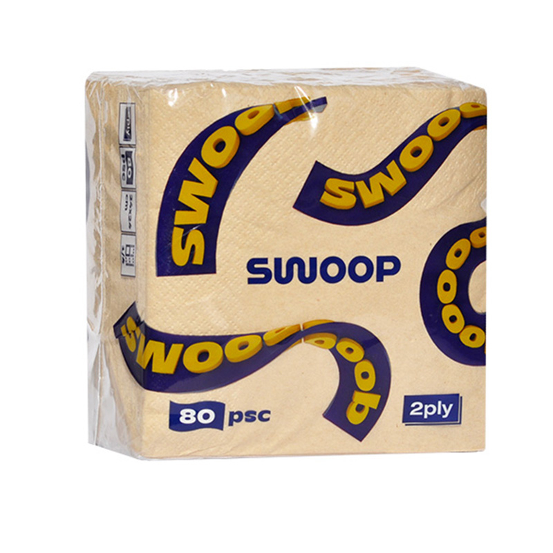 Անձեռոցիկ 24x24 SWOOP կաթնագույն