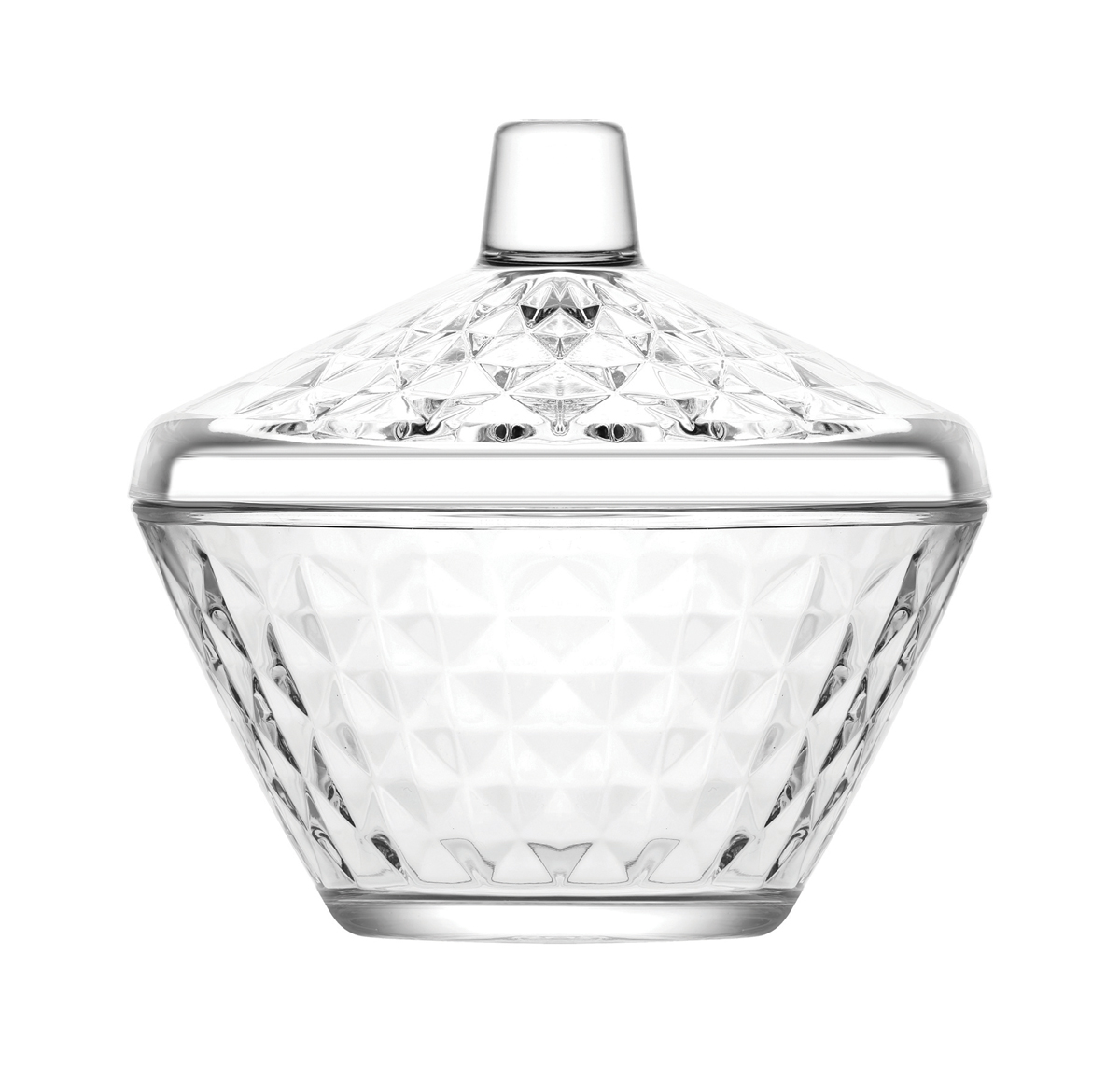 Glass sugar bowl "LAV" 1pcs

