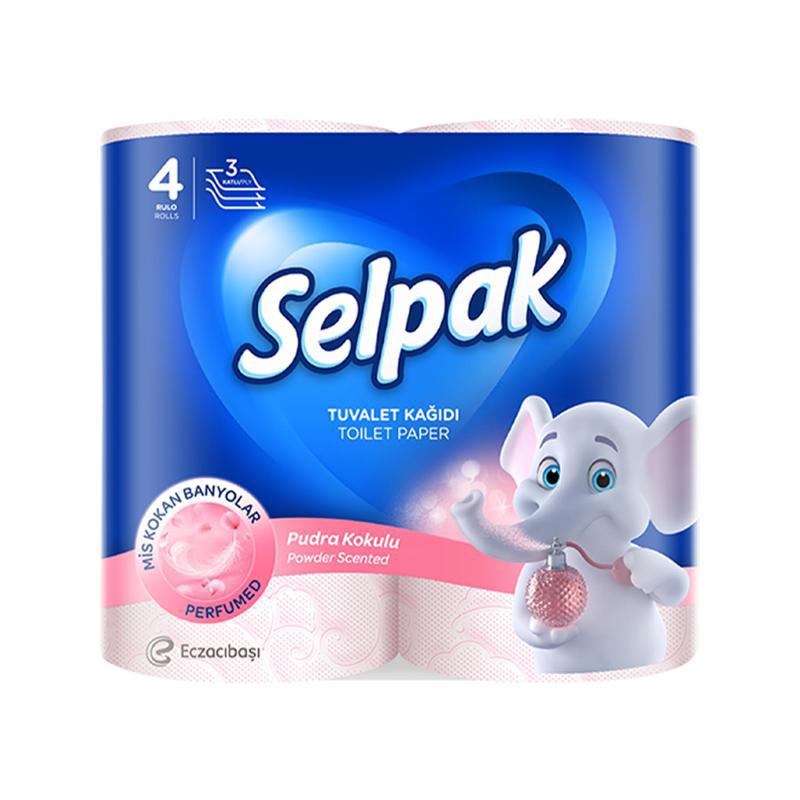 Toilet paper "Selpak" Deluxe 4pc