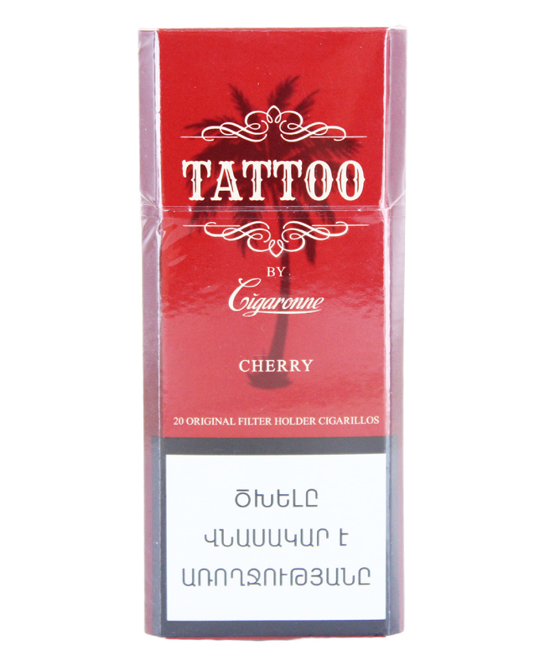 Cigarillo "Cigaronne Tattoo Superslims Cherry" 	