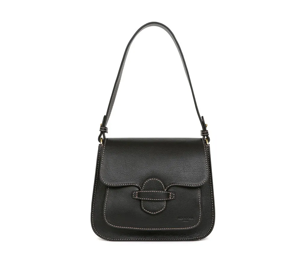 Women's leather bag Noir