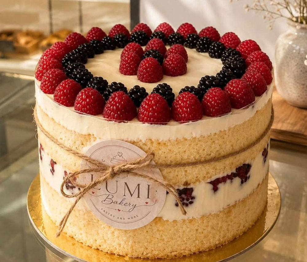 Cake Raspberry