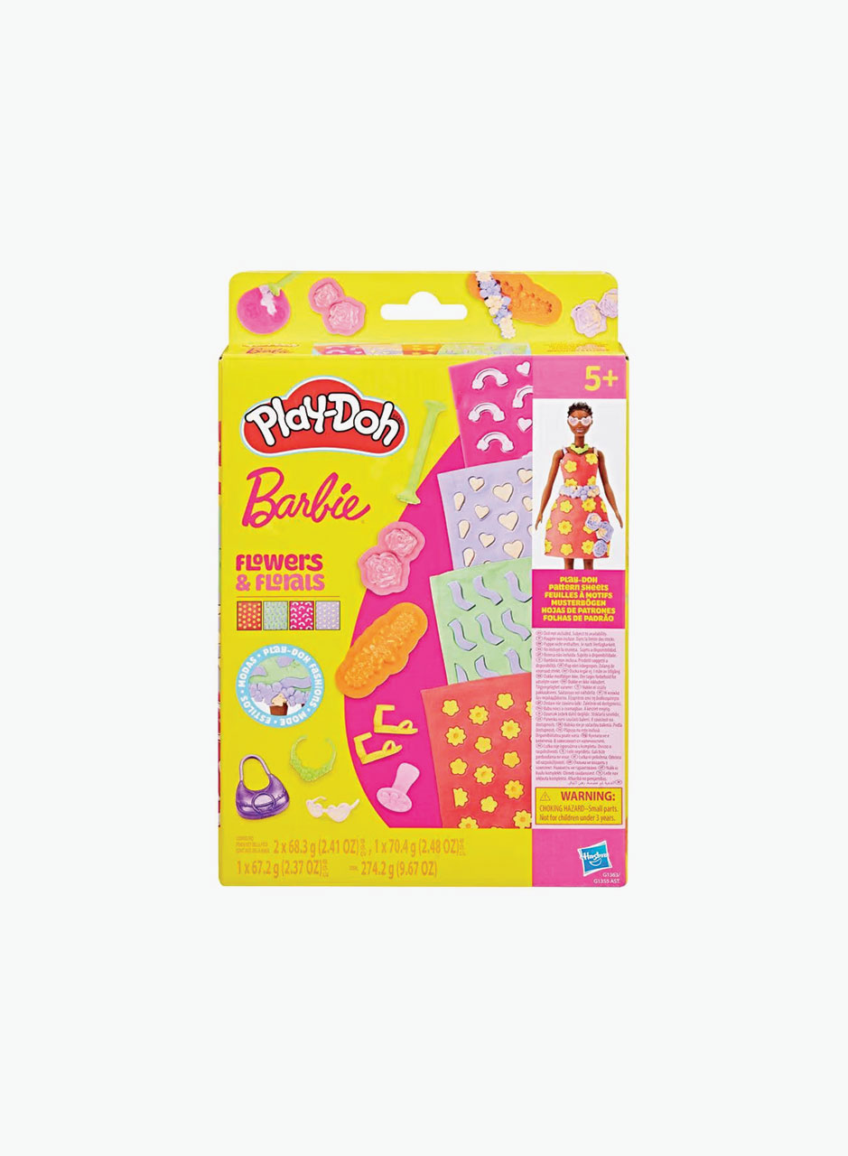Hasbro Набор пластилина Play-Doh "Цветы и флористика Барби"