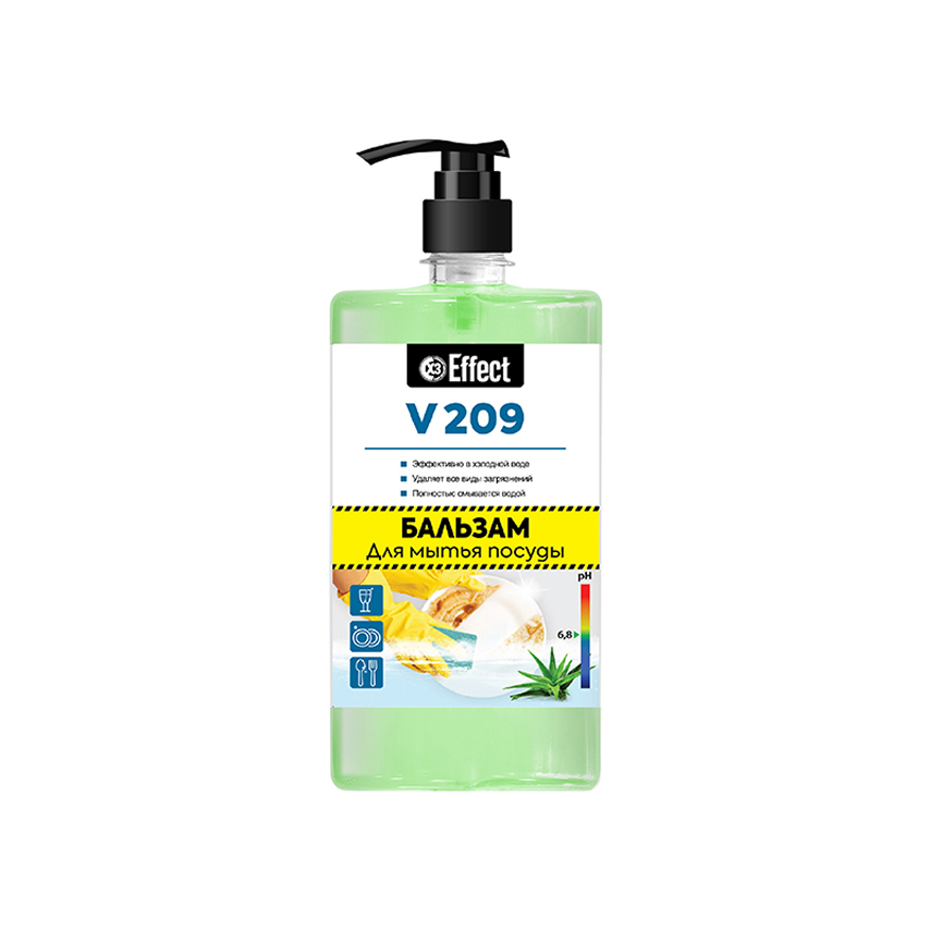 Սպասքի հեղուկ բալզամով Effect V209 Ալոե