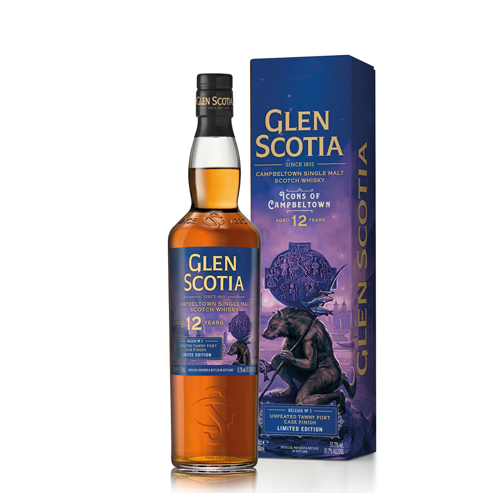 Վիսկի Glen Scotia Icons of Campbeltown 12 Y.O. Single Malt 