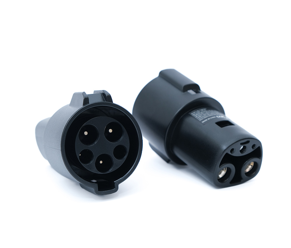 Էլեկտրական մեքենաների լիցքավորիչի ադապտեր Type 1 to Tesla (AC)