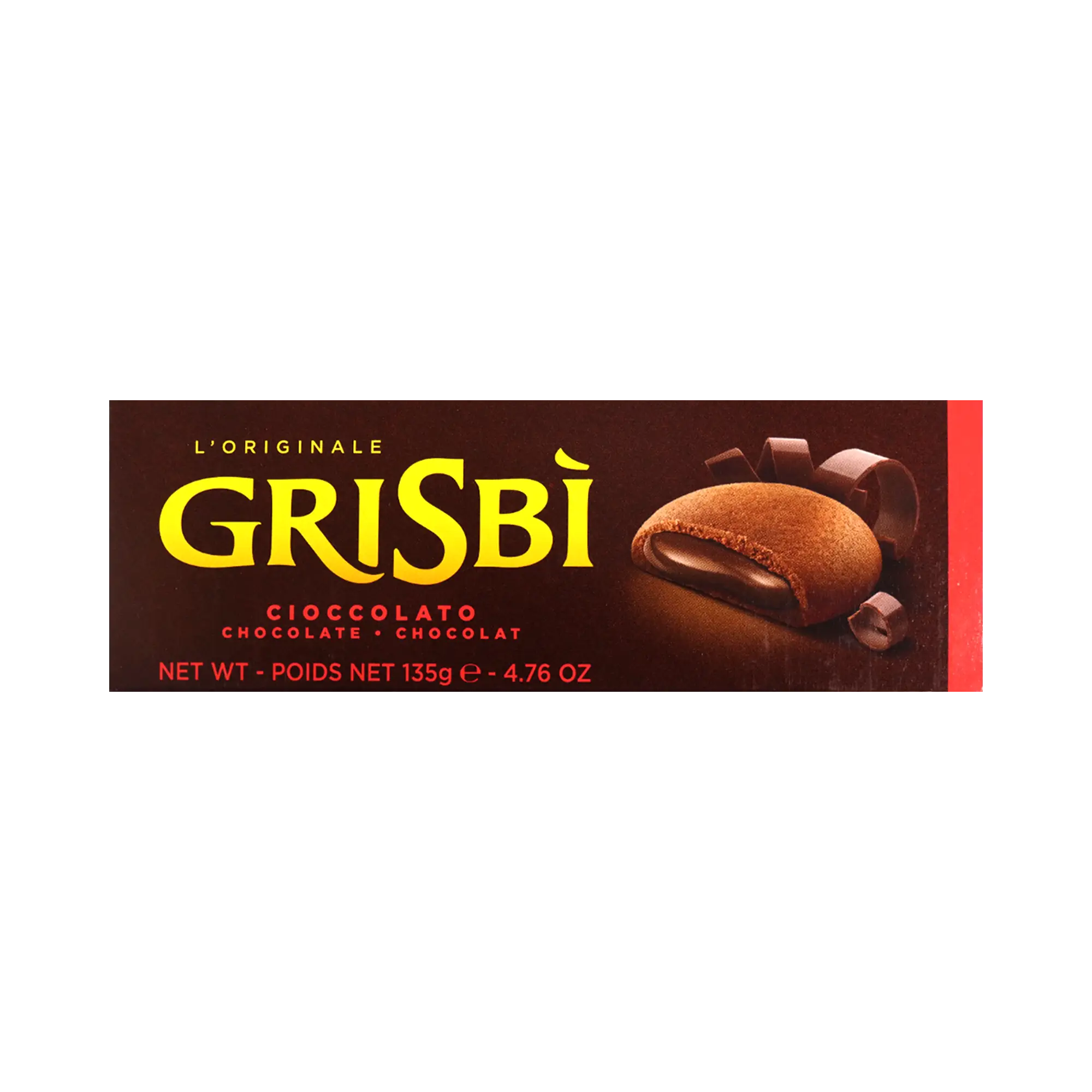 Печенье Grisbi шок.крем 135г
