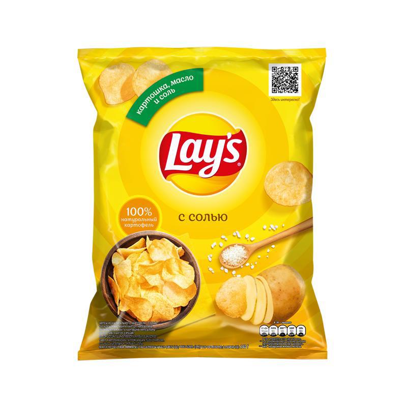 Չիպս «Լեյս» աղով 140գր