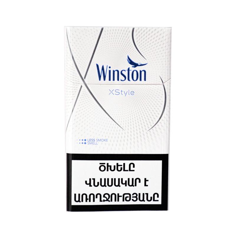 Cigarettes "Winston" XStyle, silver