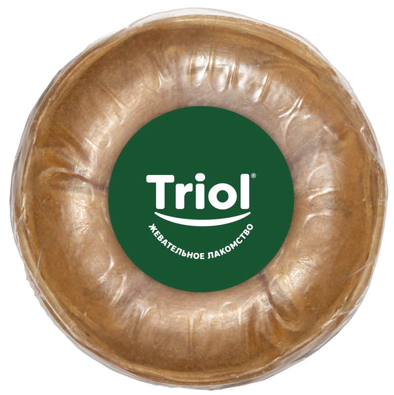 Triol DENTAL Лакомство Кольцо жевательное, 7 см, (в упаковке 1 шт), 45 г