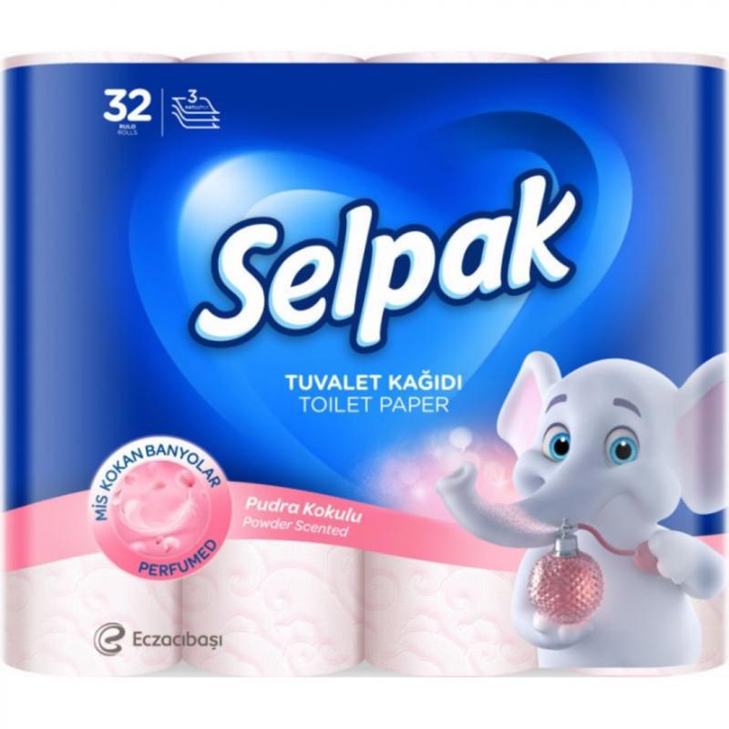 Toilet paper "Selpak Perfumed" 32 pcs