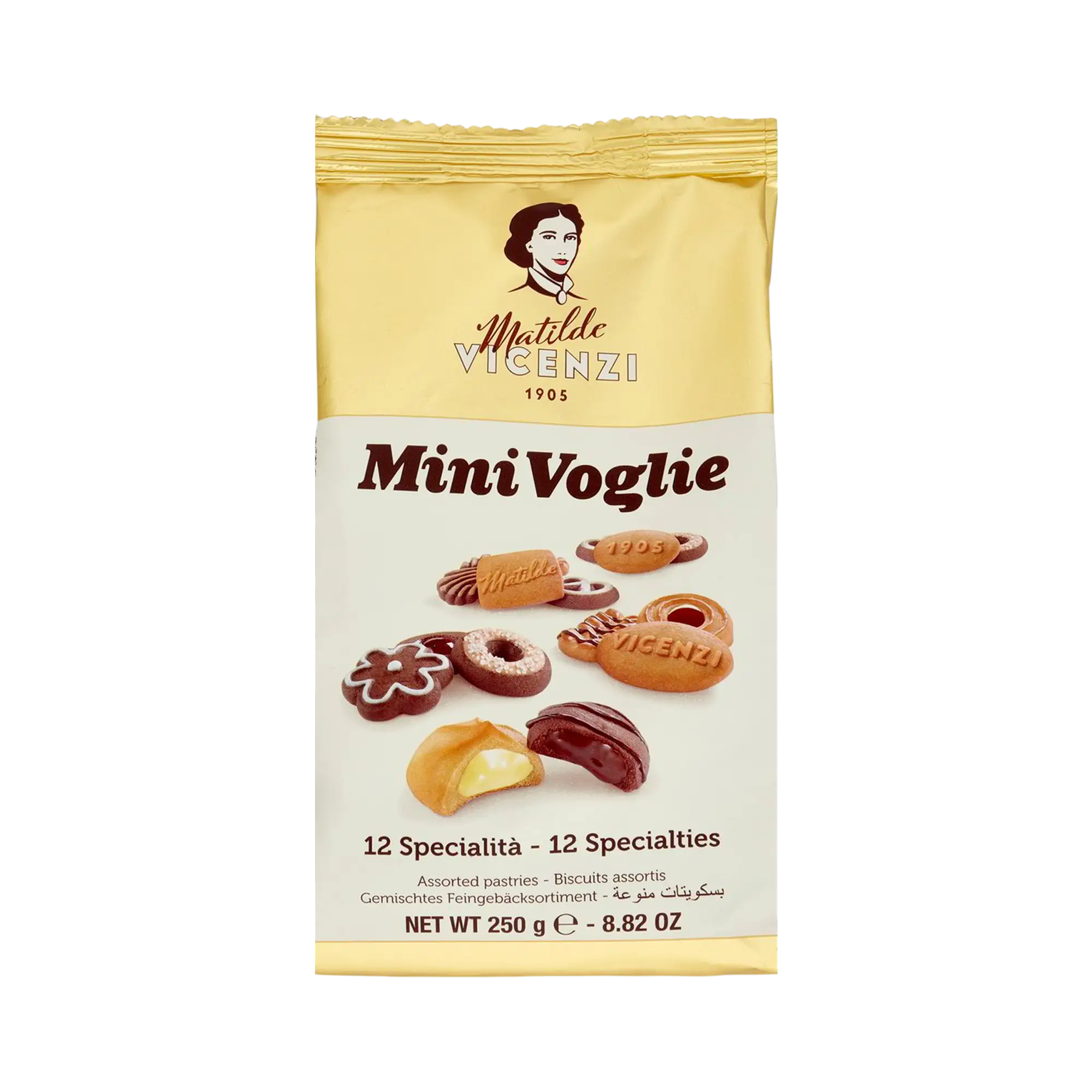 Թխվածքաբլիթ «Մատիլդա Վիցենզի» Մինիվոլե 250գր