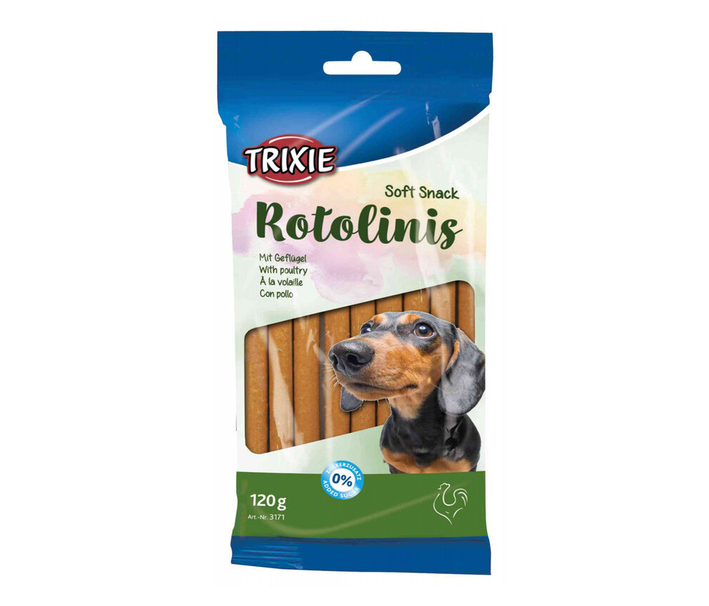 Շների անուշեղեն Rotolines Հավի մսի համով 120գ