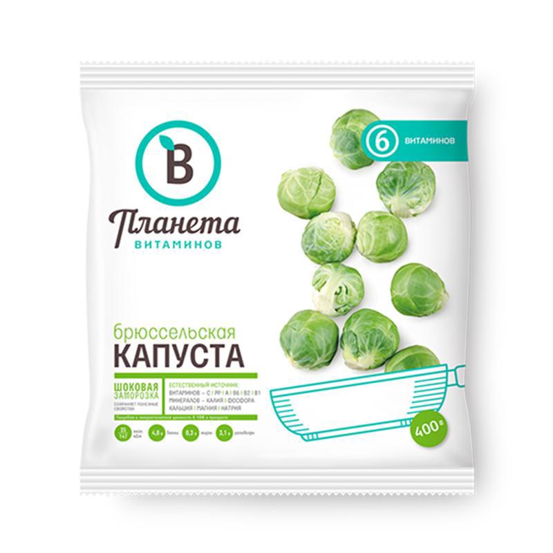 Брюссельск.капуста зам.Планета вит.400г