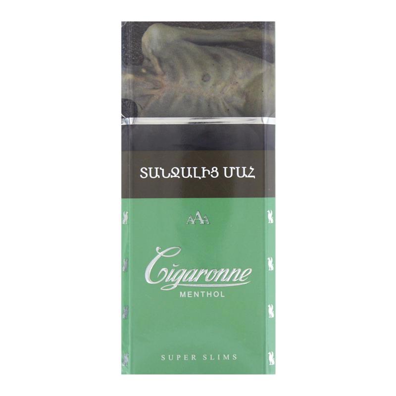 Cigarettes "Cigaronne Royal Slims Mentol"

