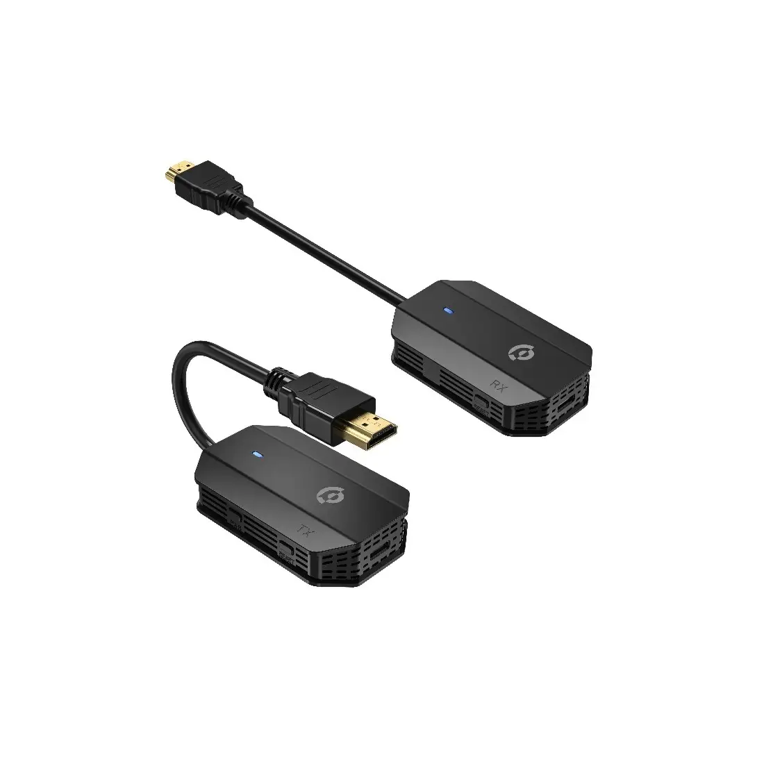 Փոխադրիչ Powerology Wireless HDMI Mirroring Adaptor Pair with USB-C Cable Full HD 1080P 