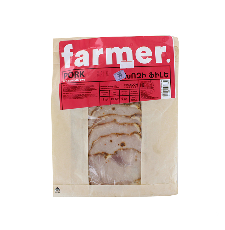 Pork fillet "Bacon Farmer" 220g