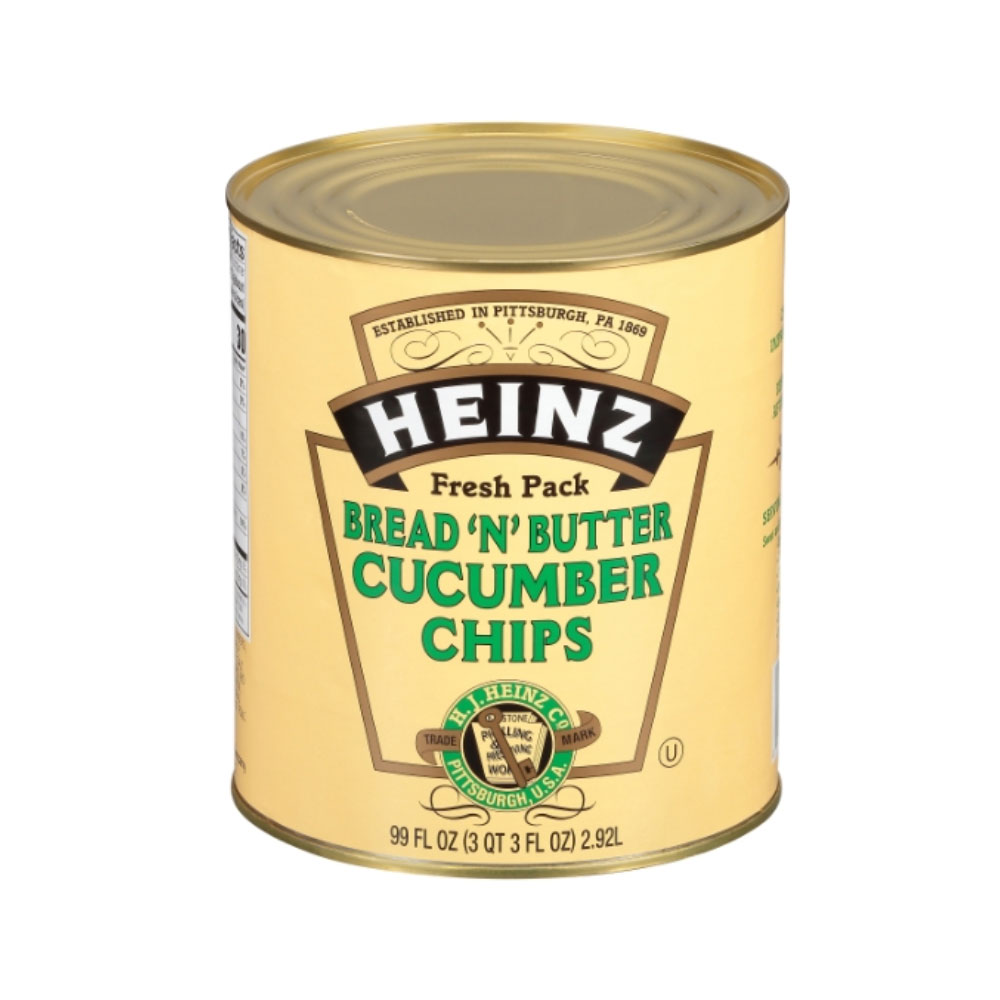 Bread & Butter Cucumber Chips Heinz 2.93l