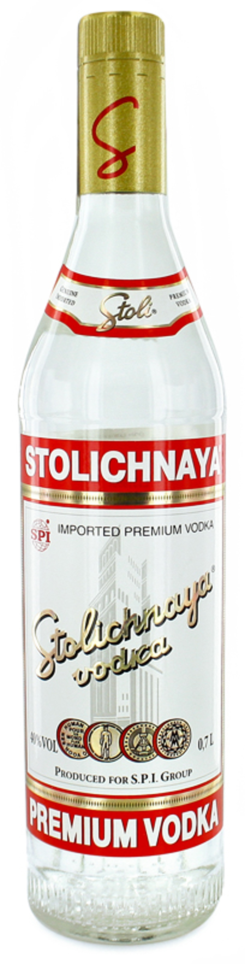 Vodka "Stolichnaya Premium" 0.7l 