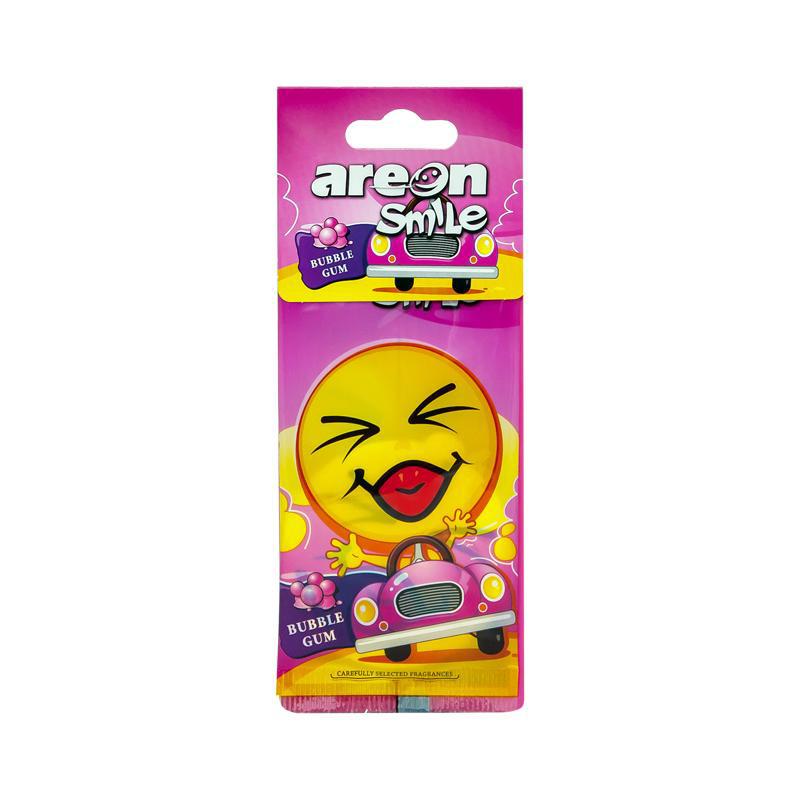 Car air freshener "Areon" Smile, bubble gum